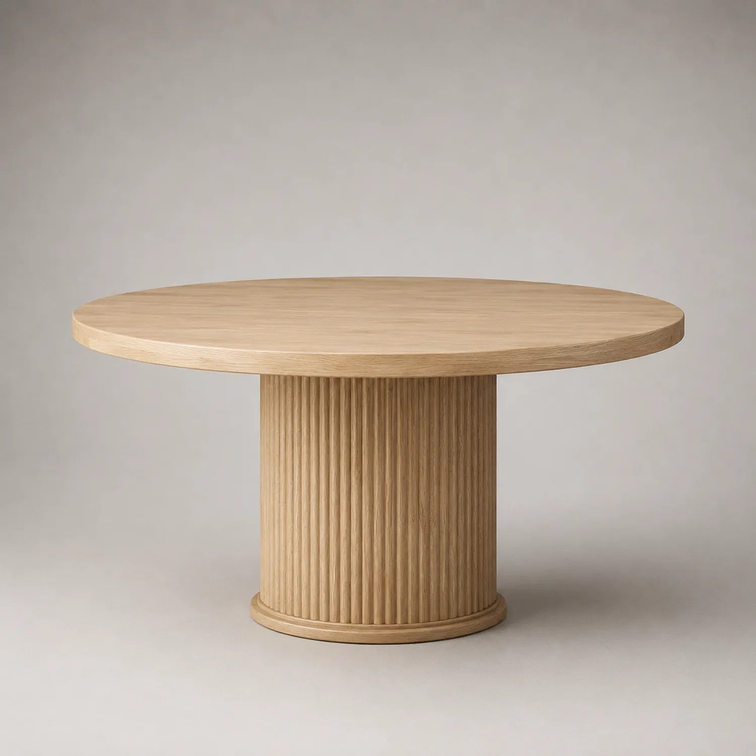 Runder Tisch aus Holz 120 cm