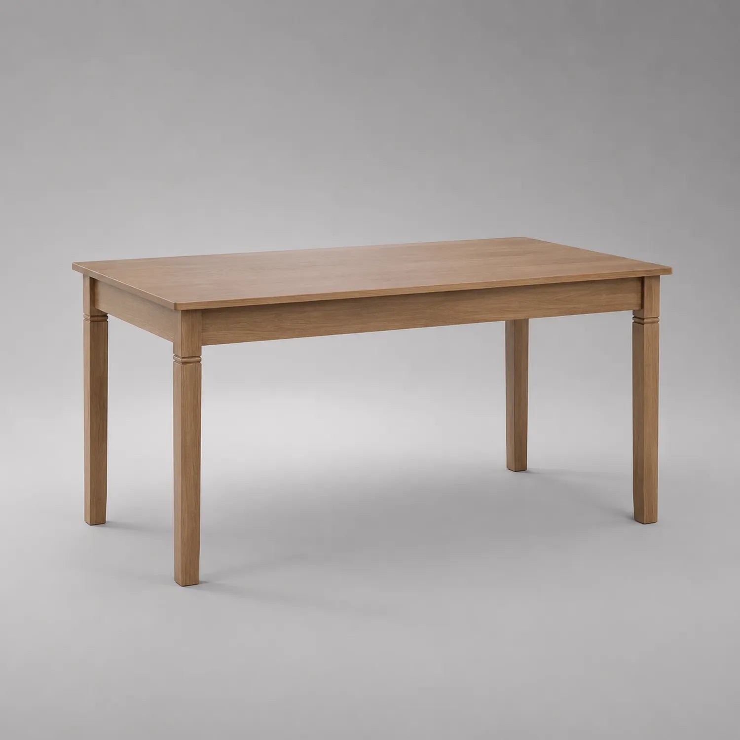 Esstisch Rechteckig Eiche 150x80x75 cm Natur