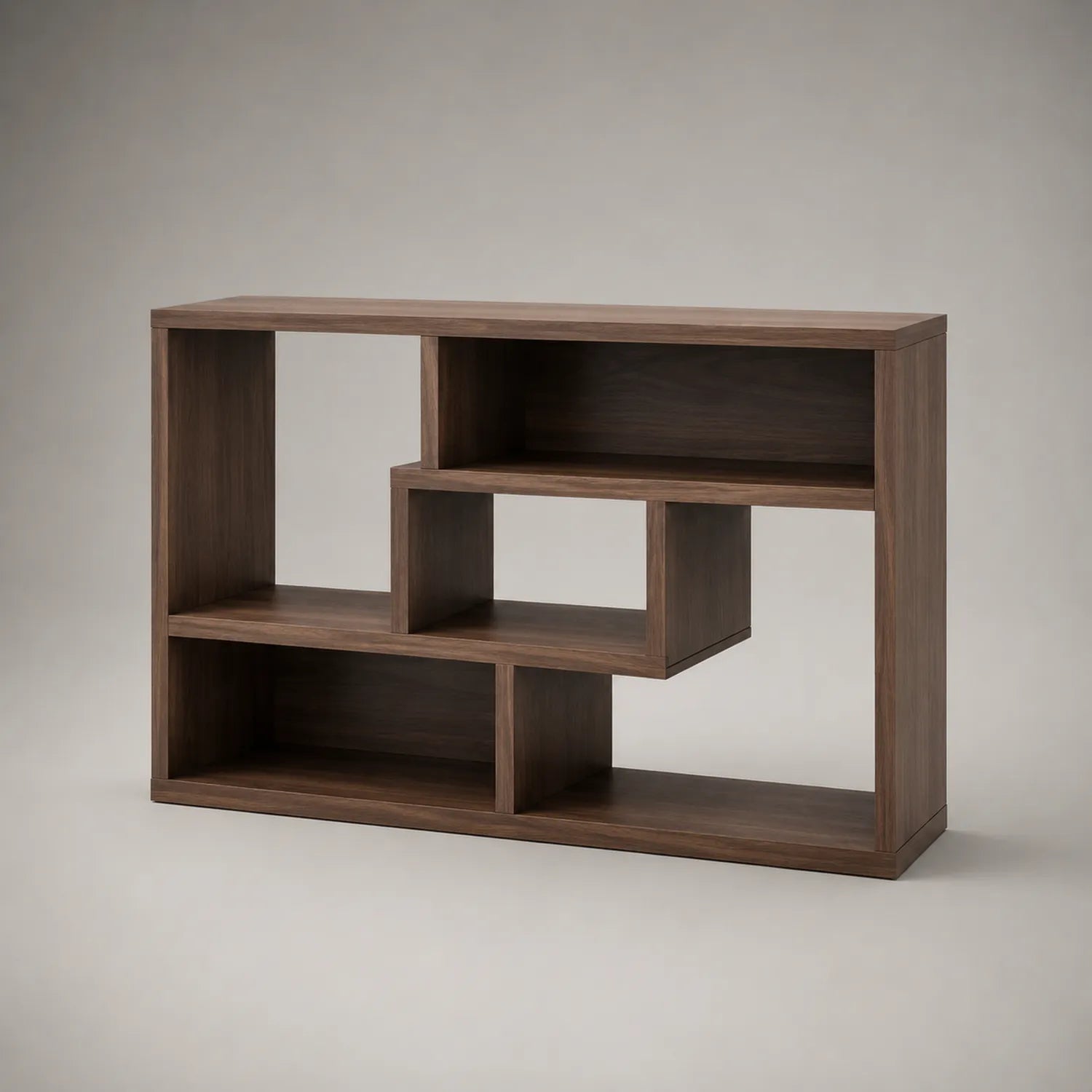 Regal Holzfaserplatte Braun 120cm x 30cm x 90cm