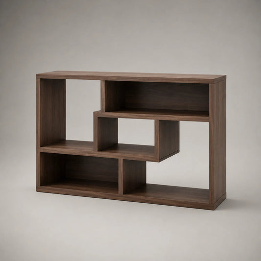 Regal Holzfaserplatte Braun 120cm x 30cm x 90cm